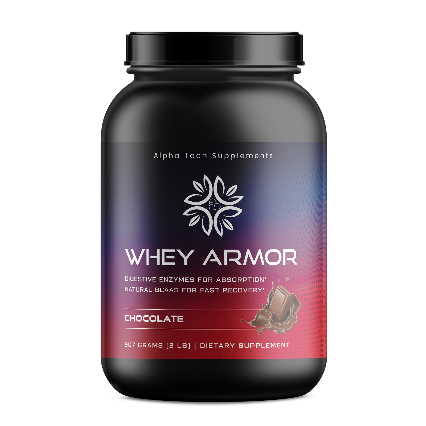 Whey Armor Chocolate - Premium from Alpha Tech Supplements - Just $39.99! Shop now at Alpha Tech Supplements