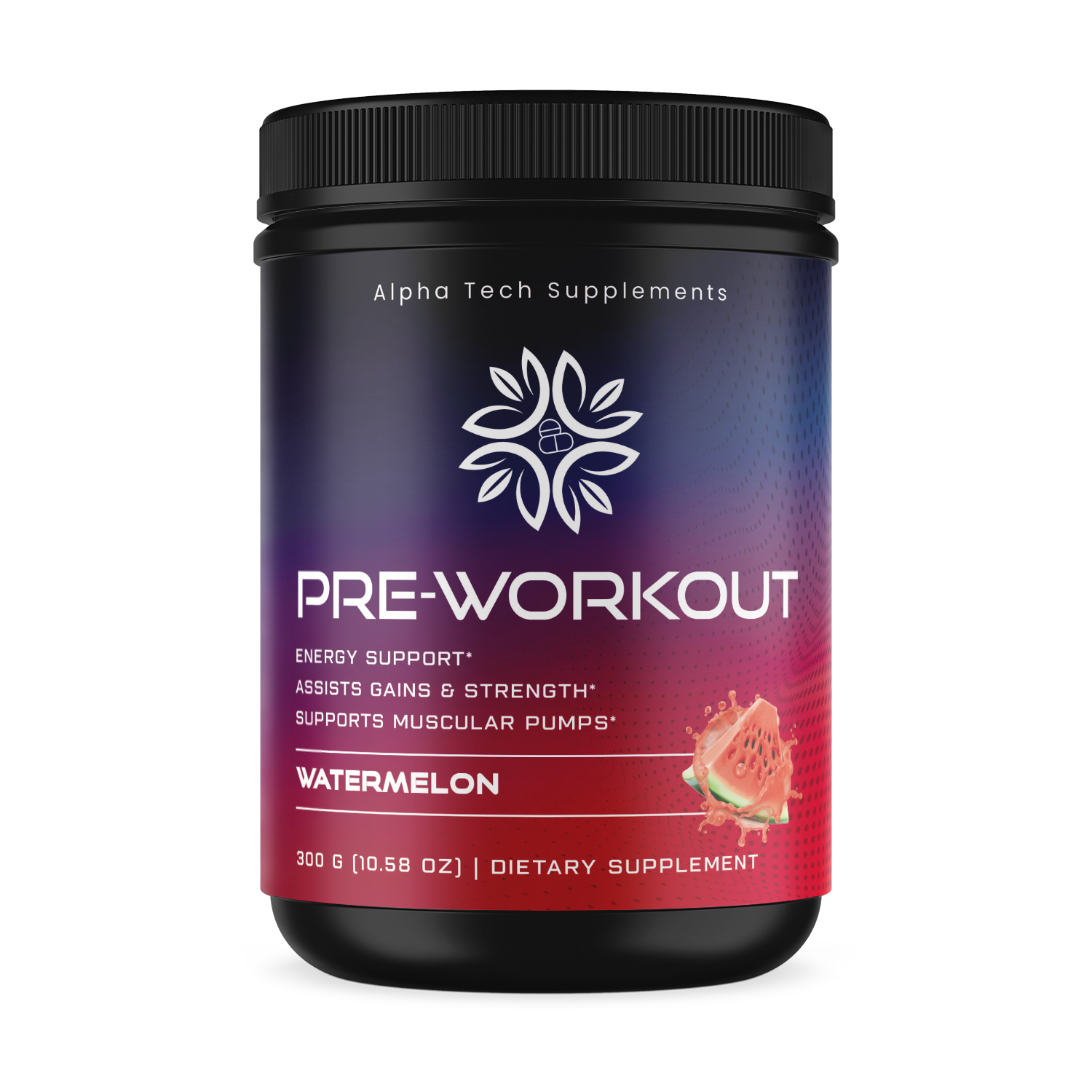 Pre-Workout Watermelon - Premium Pre-Workout from Alpha Tech Supplements - Just $34.99! Shop now at Alpha Tech Supplements 