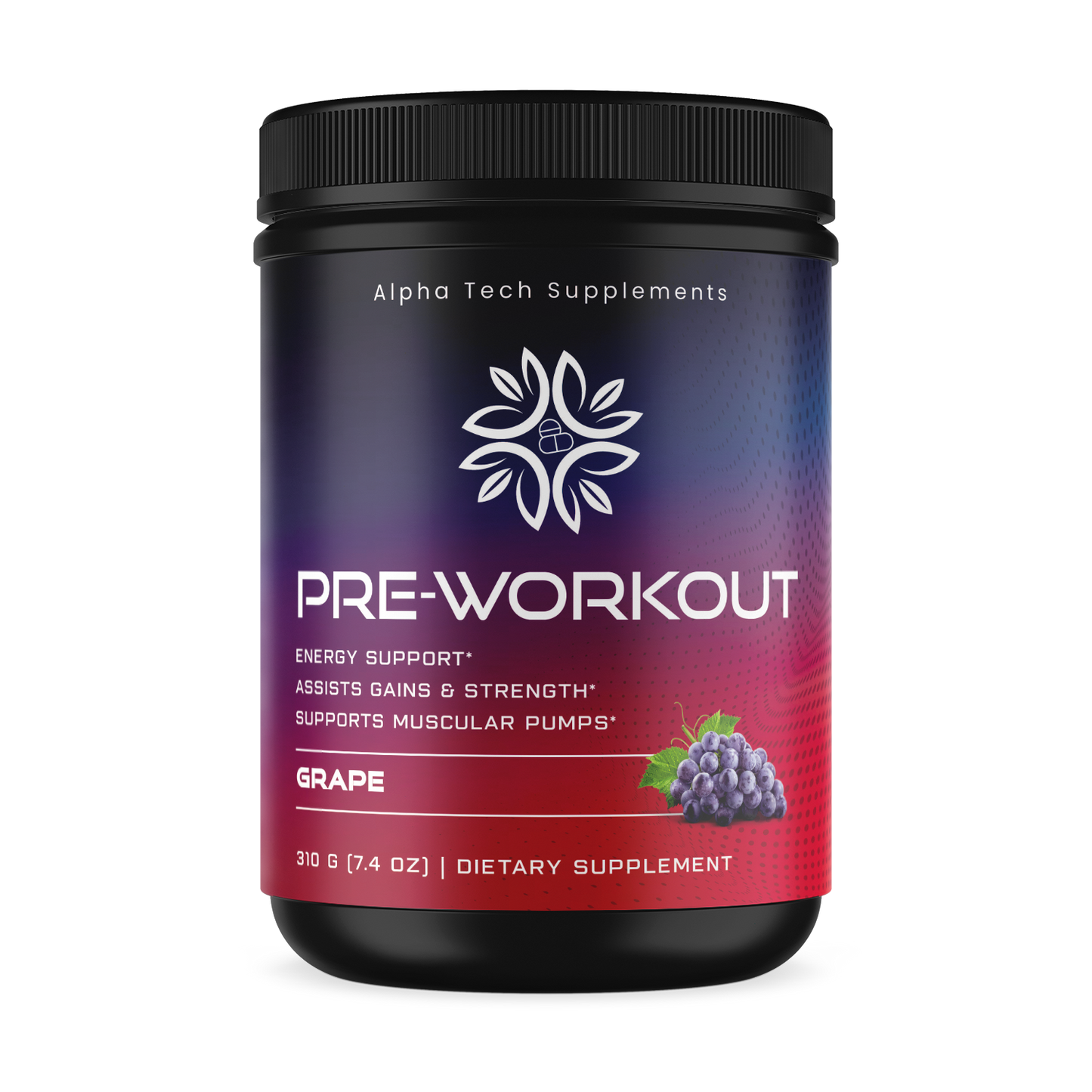 Pre-Workout Grape - Premium Pre-Workout from Alpha Tech Supplements - Just $34.99! Shop now at Alpha Tech Supplements 