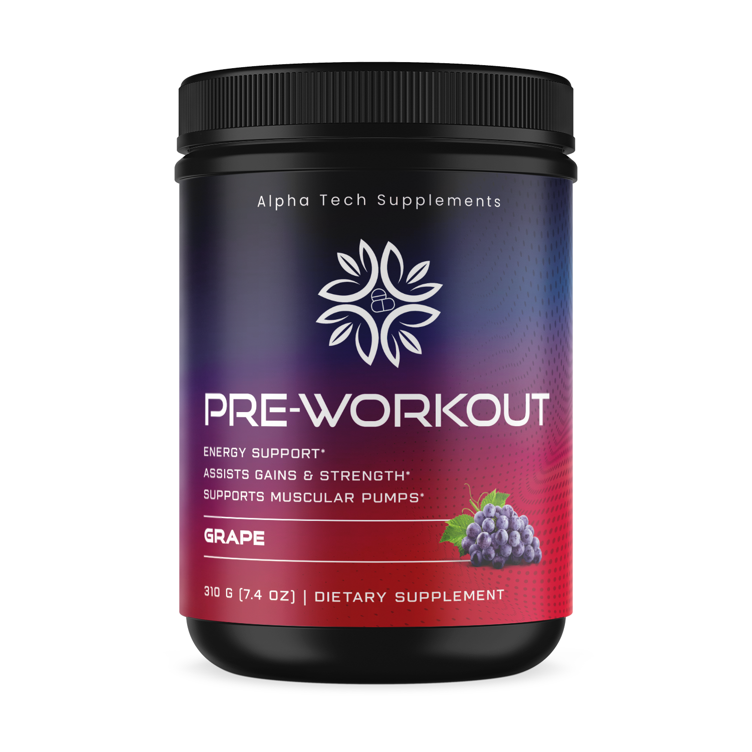 Pre-Workout Grape - Premium Pre-Workout from Alpha Tech Supplements - Just $34.99! Shop now at Alpha Tech Supplements 